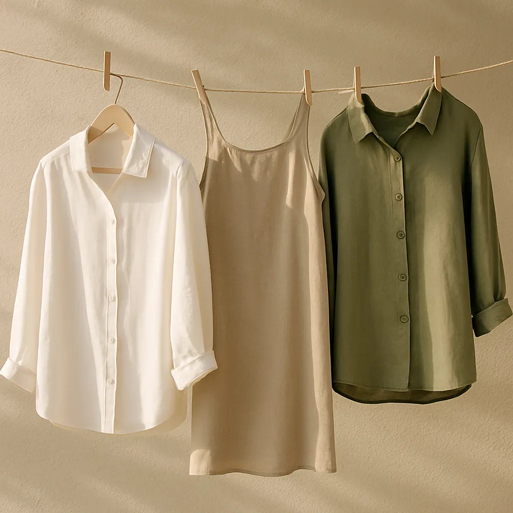 Каква е правилната грижа за памука и лена през лятото