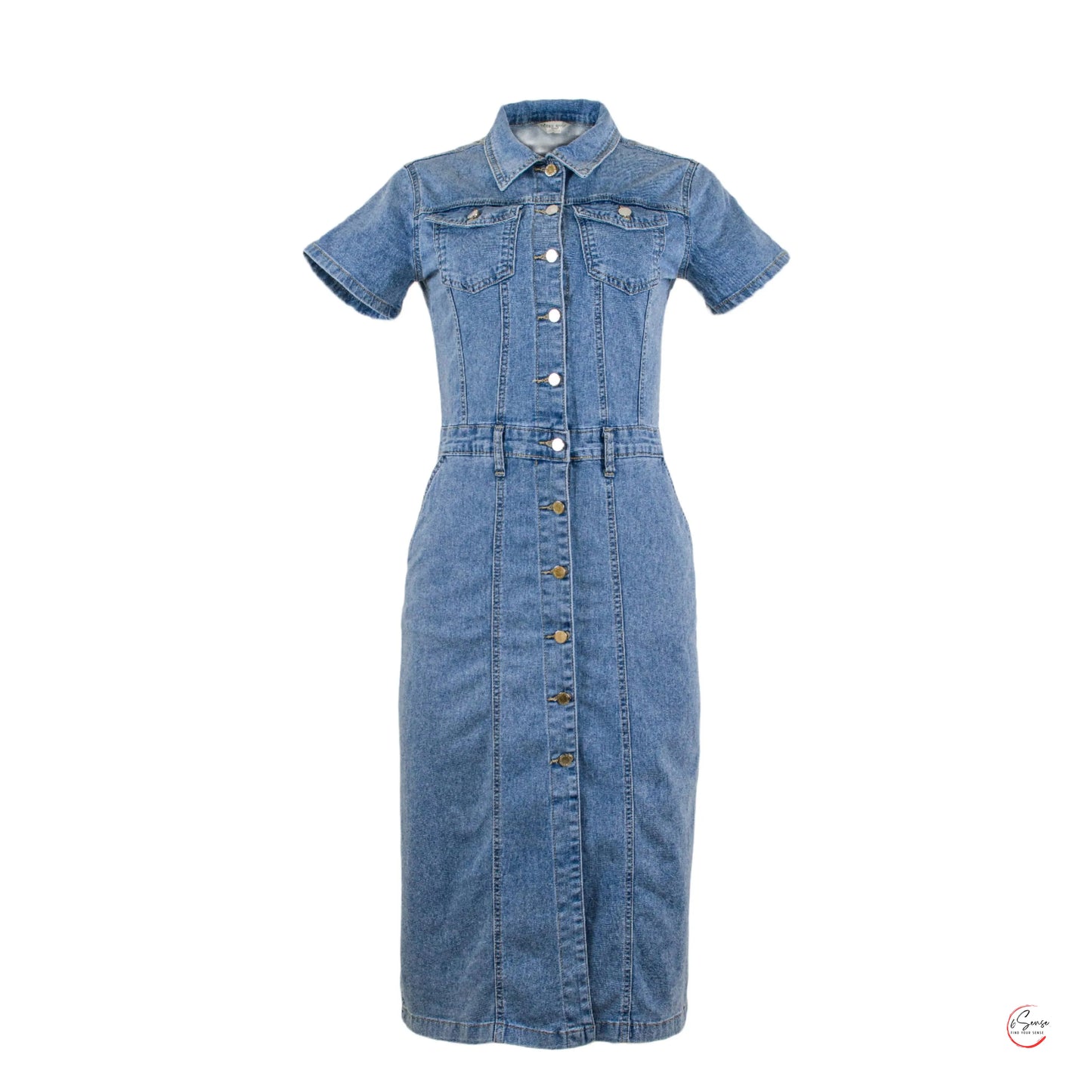 Denim Grace – Рокля с характер и класа 💙-рокли-6Sense