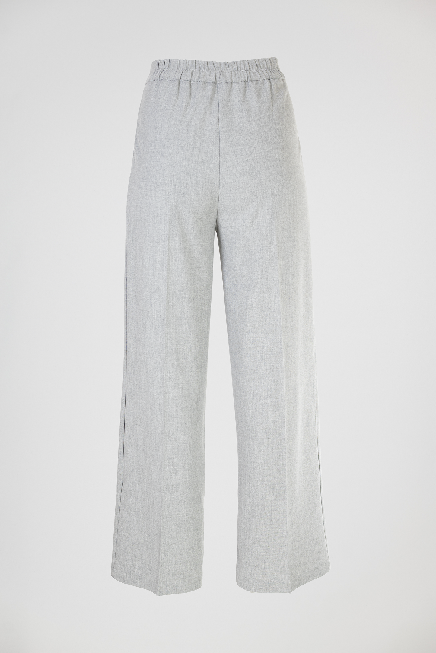 Дамски светлосив чино панталон с висока талия – Soft Grey Chino