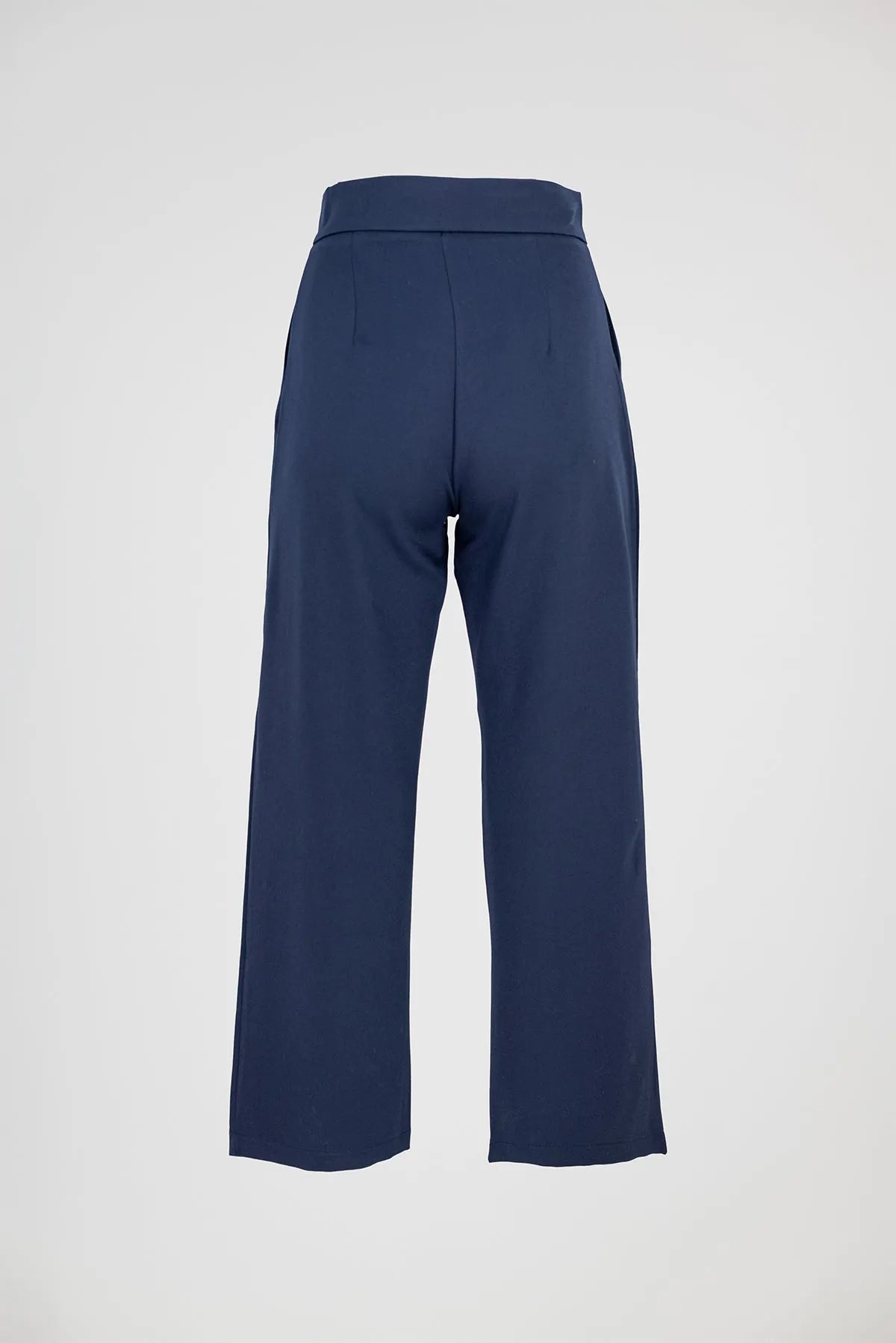 Дамски тъмносин палацо панталон – Navy Orbit