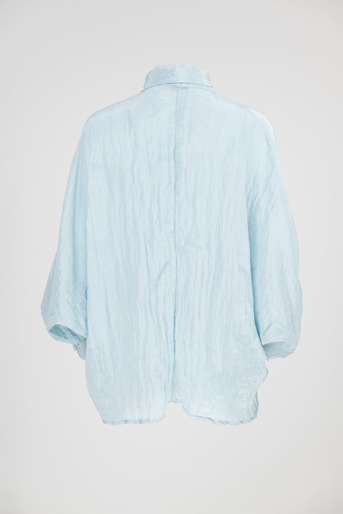 Дамска блуза с панделка на яката и прилеп ръкави – Sky Bow