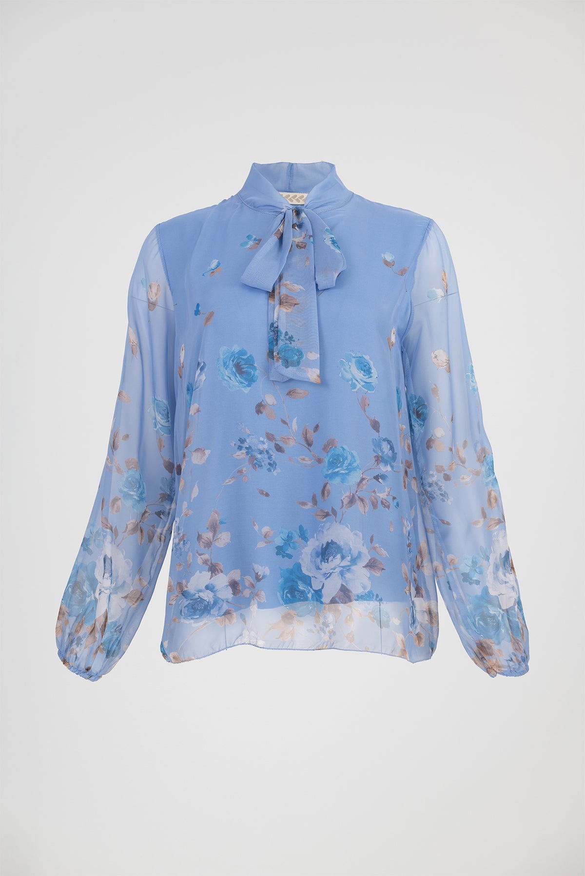 Офис визия - къса пола и ефирна блуза - Chérie Bleu