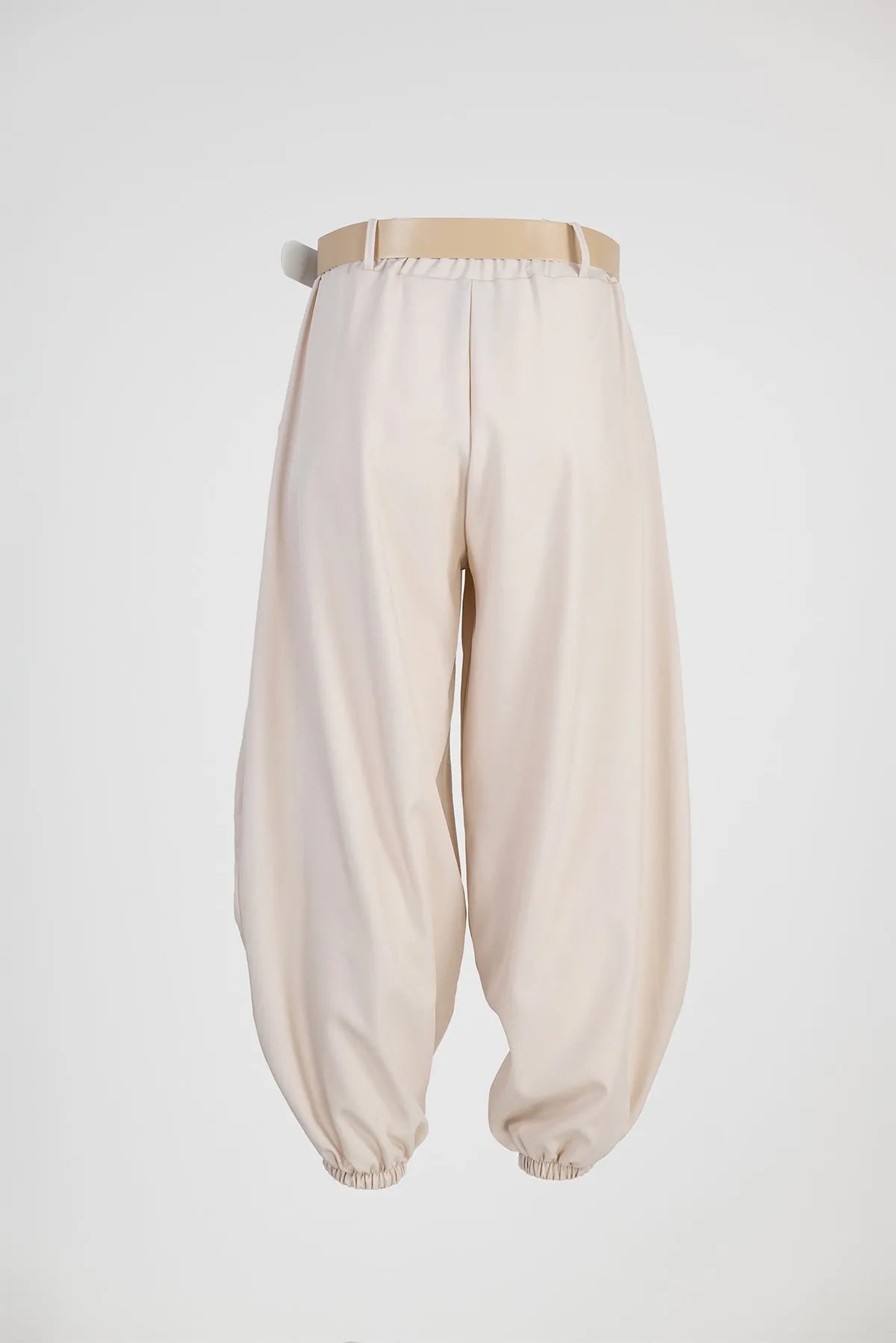 Дамски панталон тип харем с колан - Sand Puff