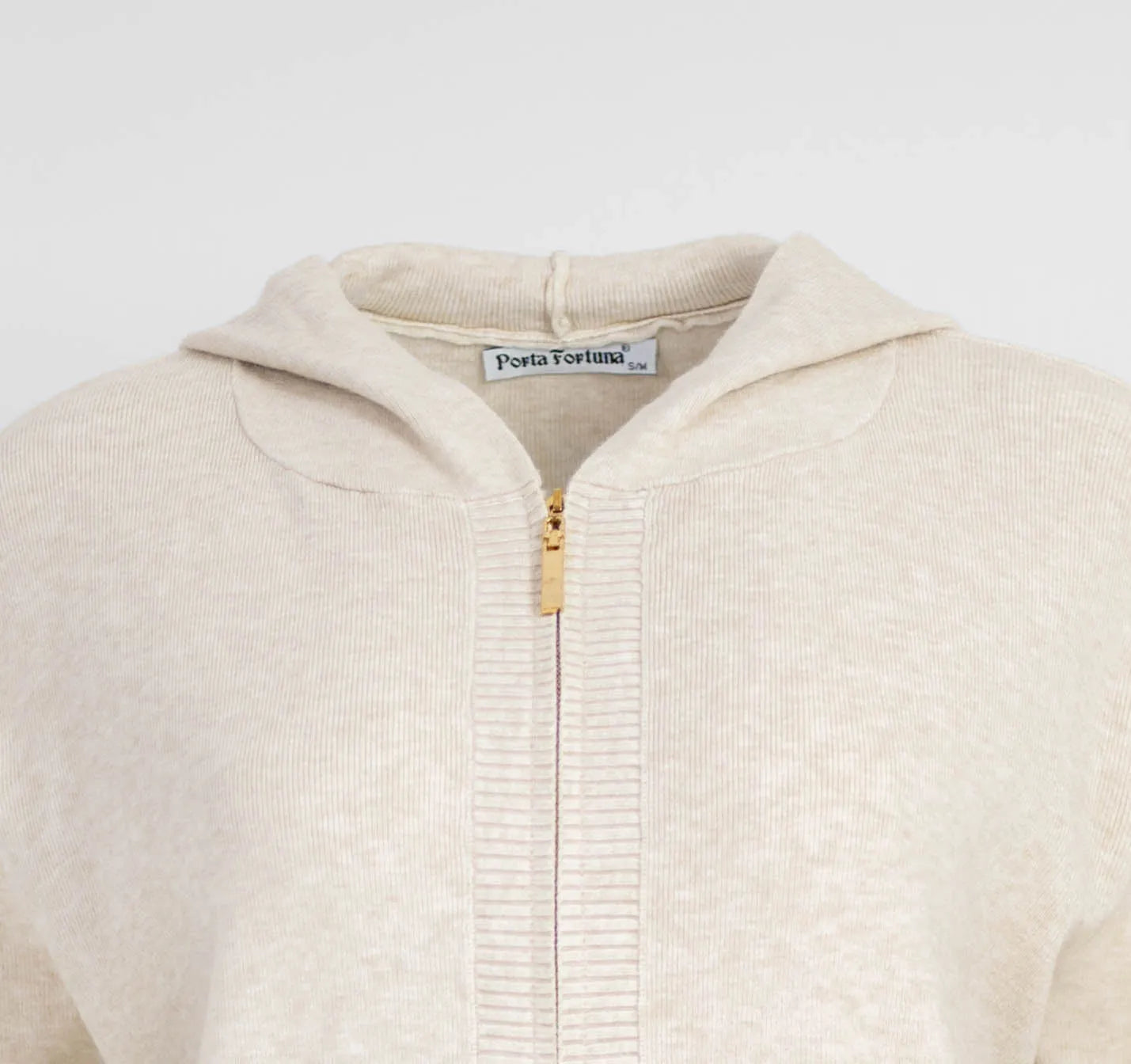 Дамски комплект от фино плетиво в екрю - Azure-комплекти-6Sense