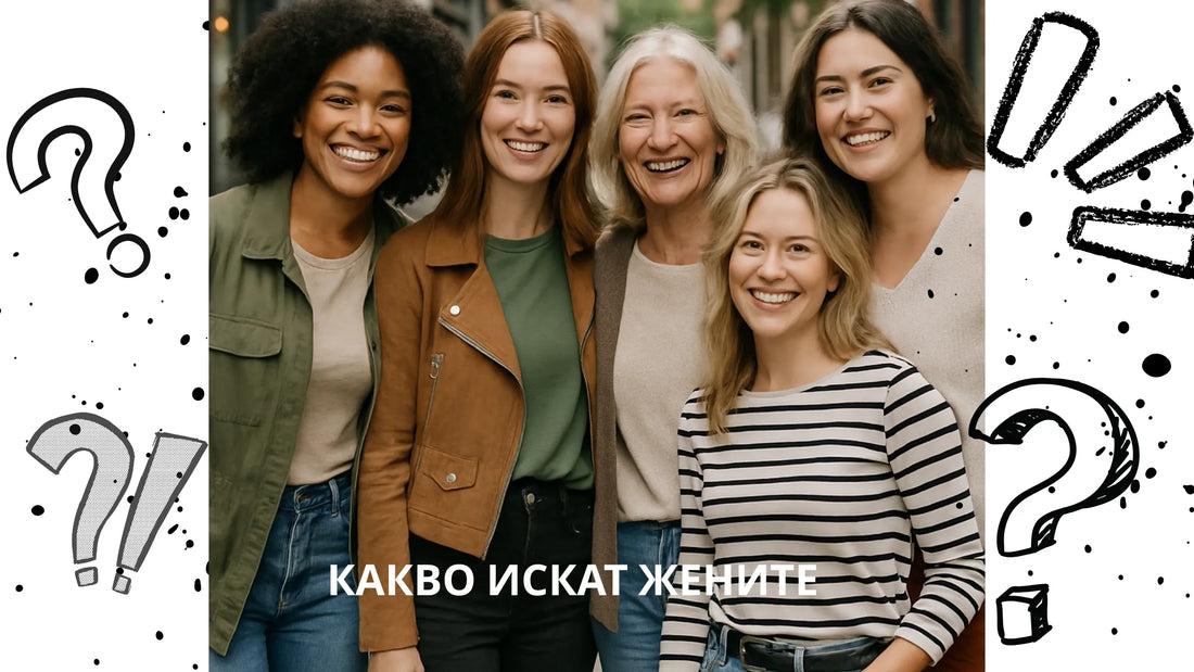 усмихнати жени различна възраст и стил модерна мода увереност 6sense.bg статия какво искат жените