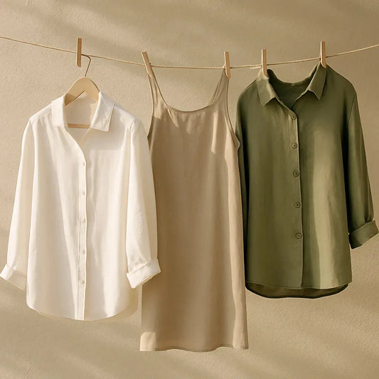 Каква е правилната грижа за памука и лена през лятото