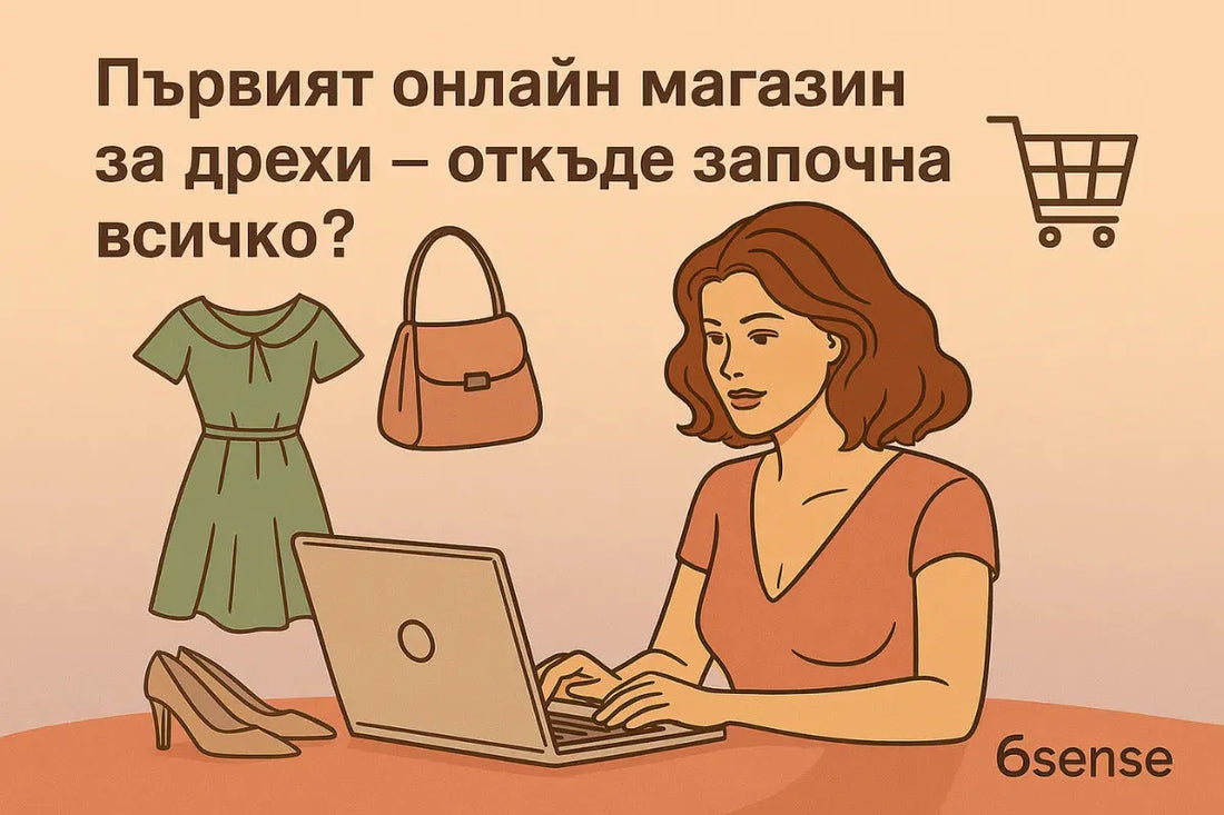 Първият онлайн магазин за дрехи – откъде започна всичко? 🛒✨