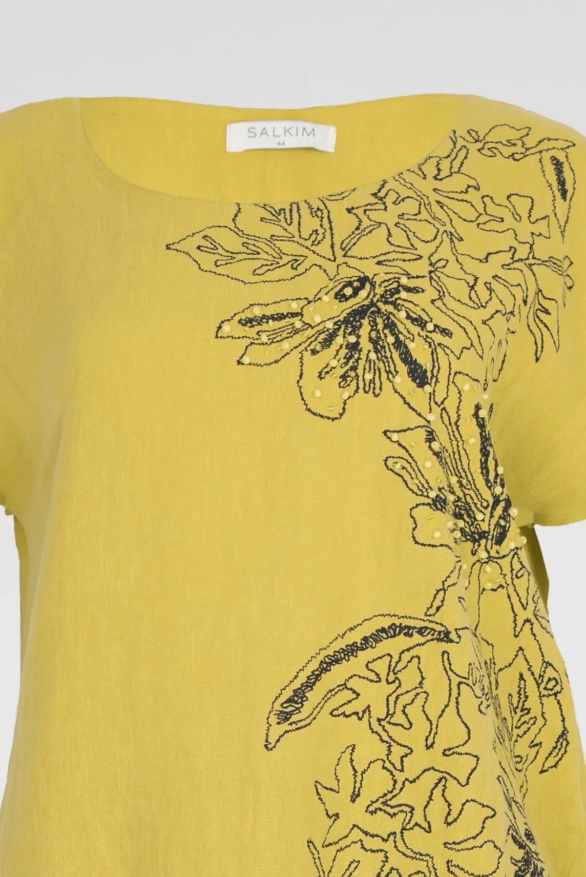 Дамски ленен комплект - Plus Size - Sun Garden-комплекти-6Sense