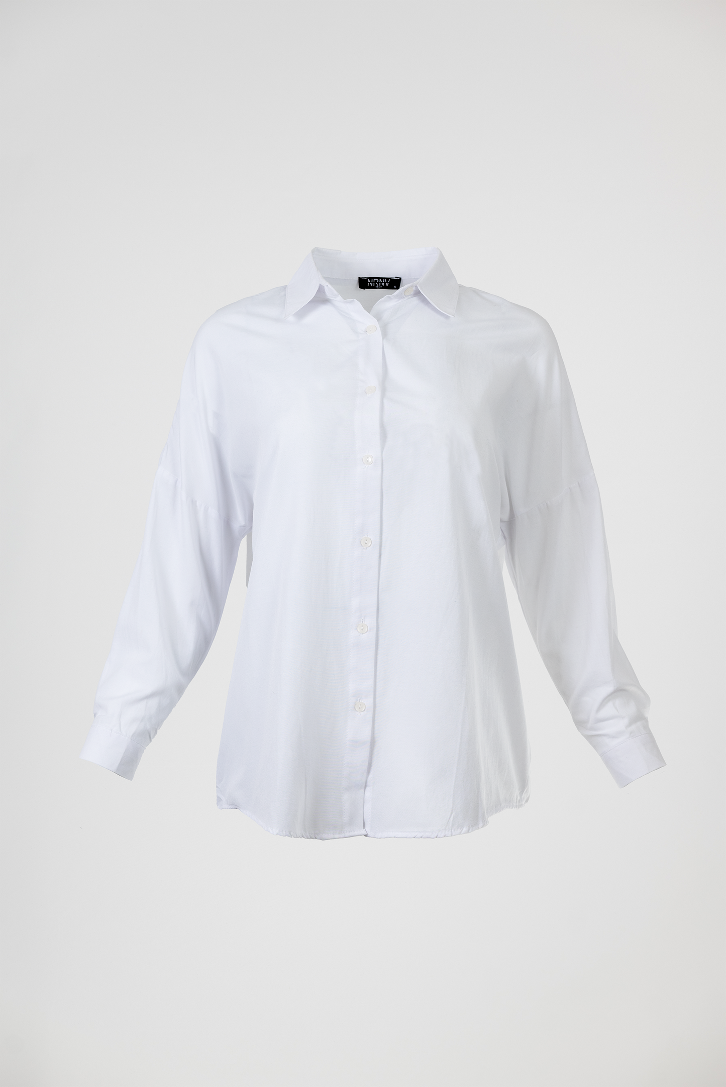 Дамска бяла памучна риза с класическа кройка – Pure White Shirt