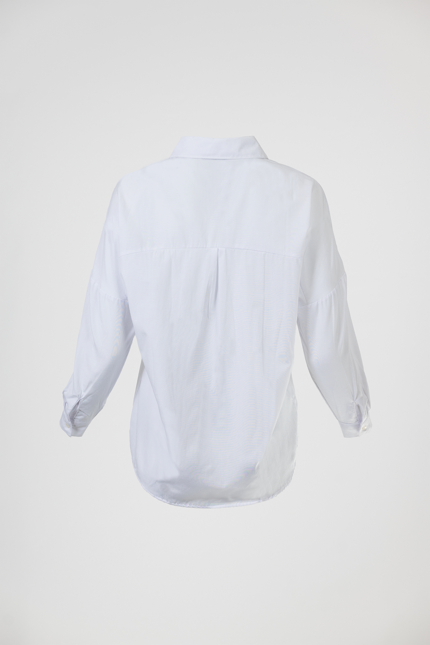 Дамска бяла памучна риза с класическа кройка – Pure White Shirt