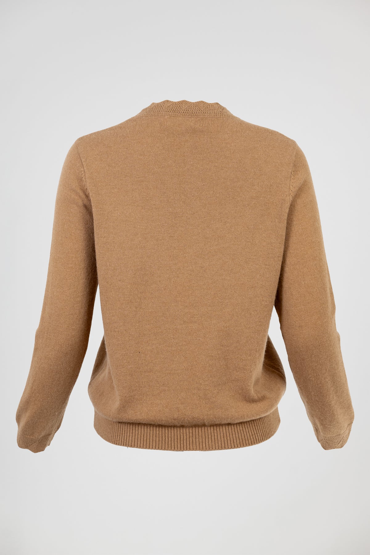 Дамски вълнен пуловер с ажурни детайли – Wool Edge