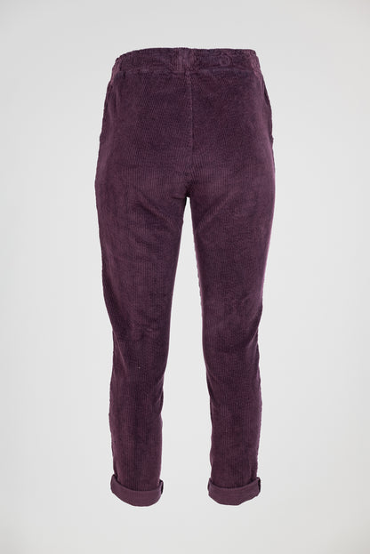 Дамски джинси в цвят слива – Plum Corduroy