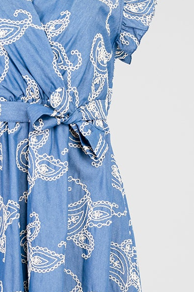 Рокля  от 100% памук - Blue Nomad