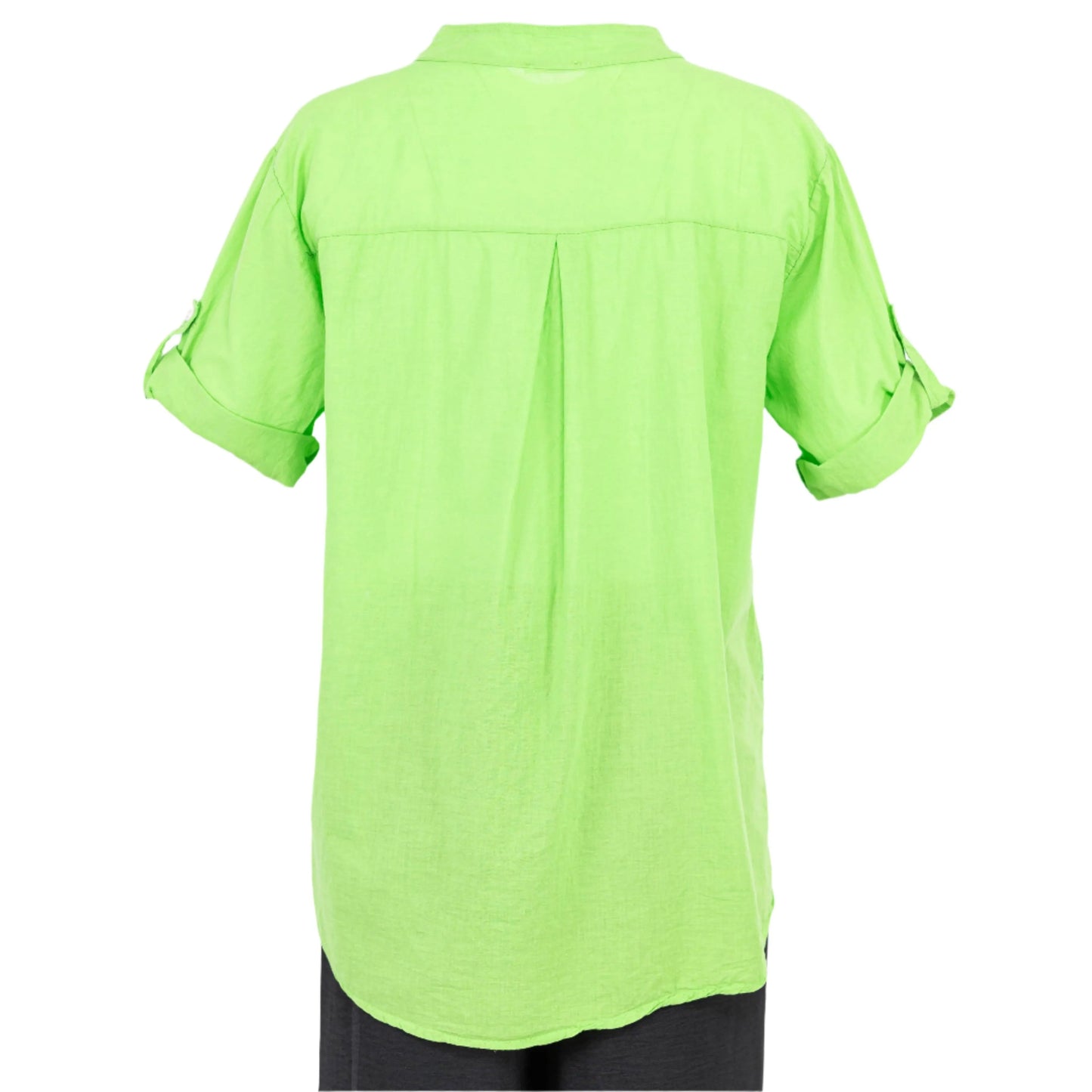 Дамска зелена риза Verde Glow – от 100% памук 6sense.bg

