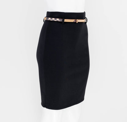 Офис визия - къса пола и ефирна блуза - Chérie Bleu