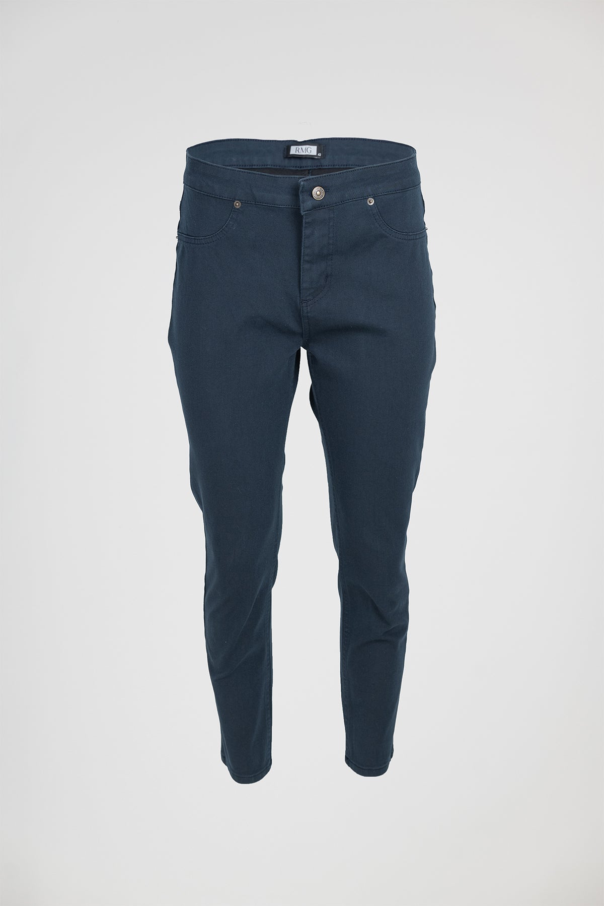 Дамски еластични дънки Plus Size с висока талия - Urban Shape