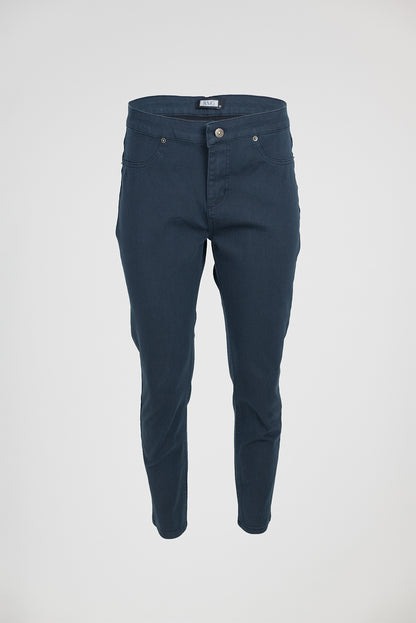 Дамски еластични дънки Plus Size с висока талия - Urban Shape