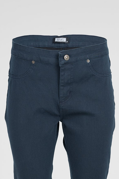 Дамски еластични дънки Plus Size с висока талия - Urban Shape