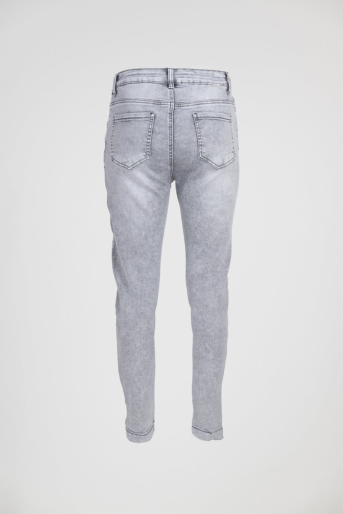 Дамски еластични дънки Plus Size - Silver Fit