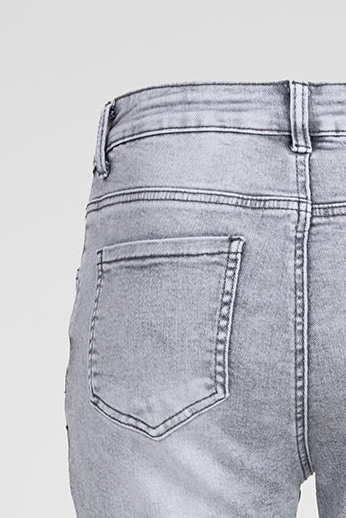 Дамски еластични дънки Plus Size - Silver Fit