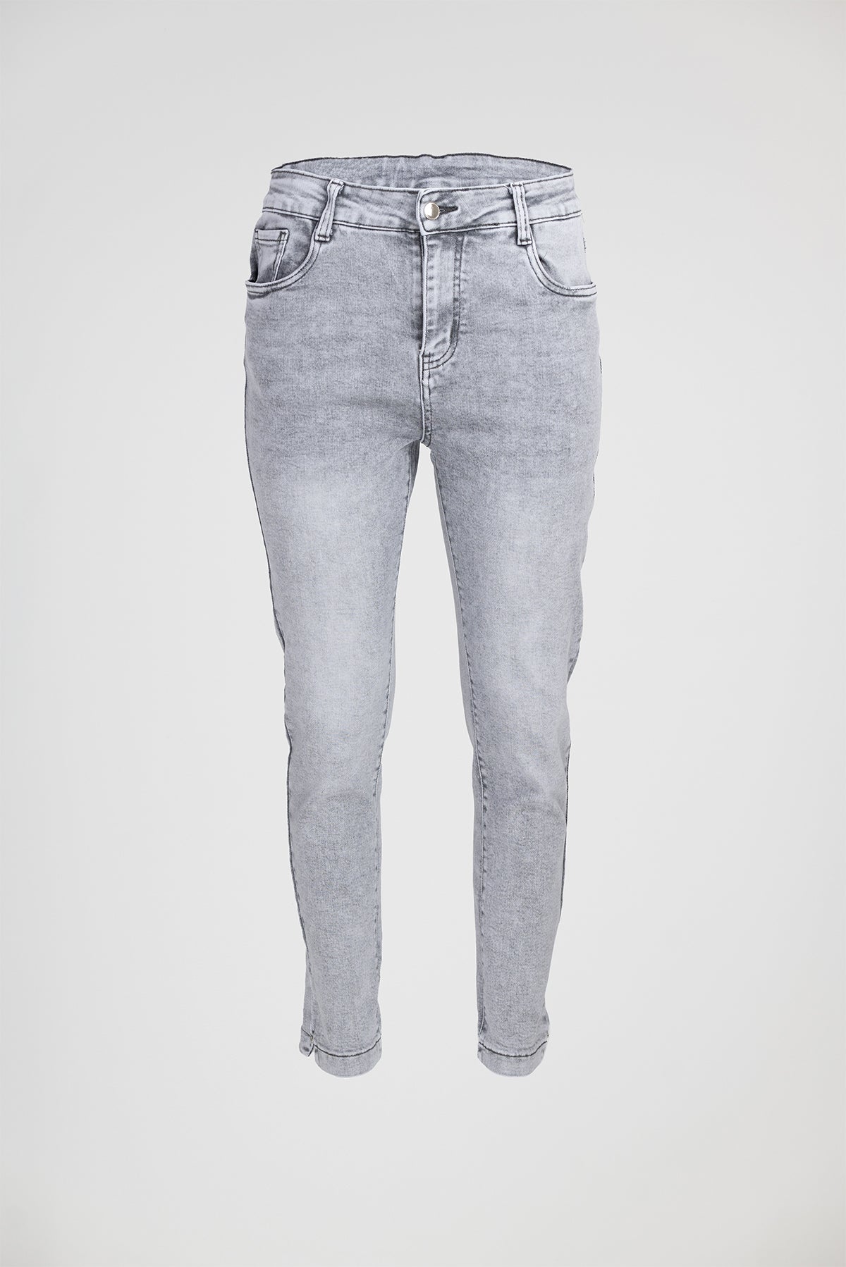 Дамски еластични дънки Plus Size - Silver Fit