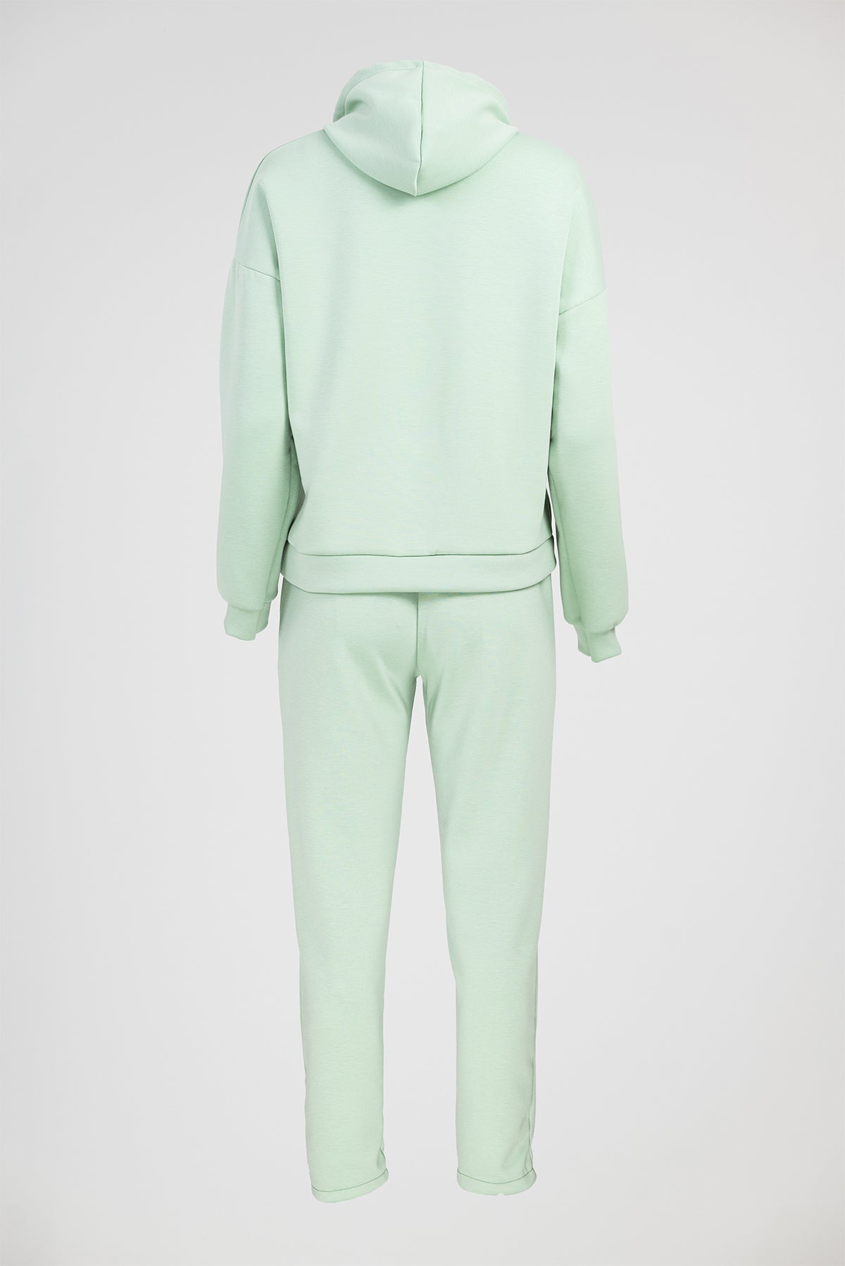 Дамски комплект мента със суичър и панталон  - Sunny Zip Set