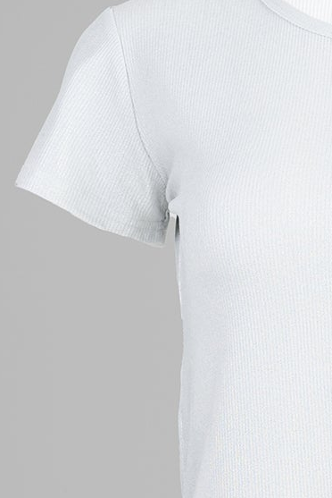 Дамска сребриста тениска - Touch