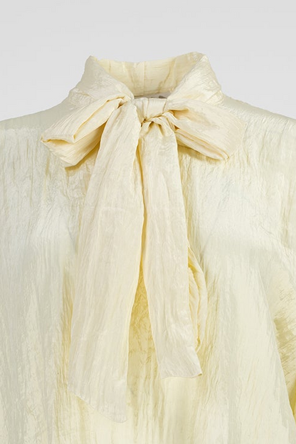 Готова визия - ванилова блуза и светлосиви дънки – Vanilla Denim Set