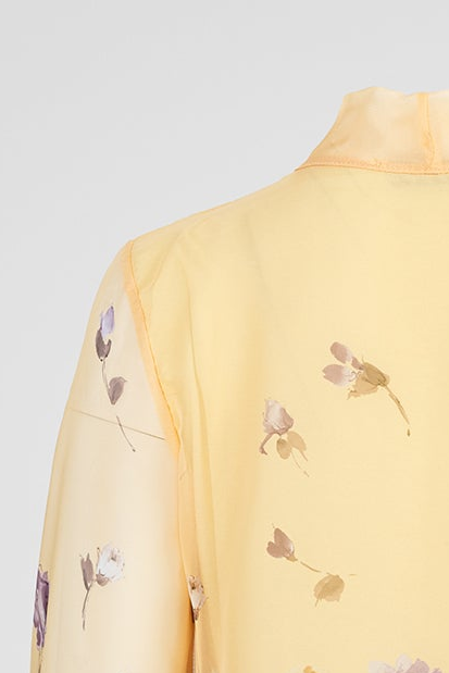 Дамска ефирна блуза с панделка - Soft Sun