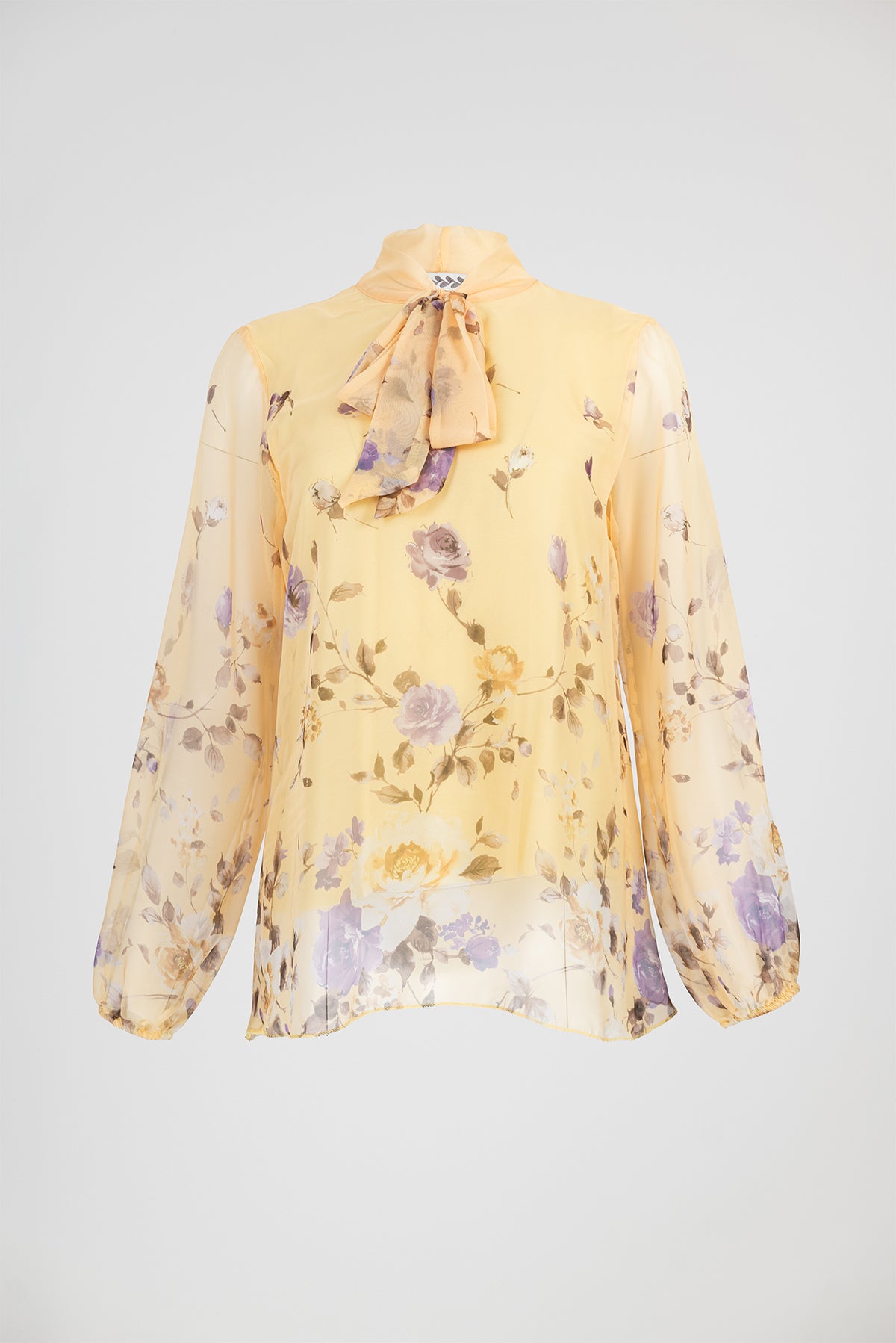 Дамска ефирна блуза с панделка - Soft Sun