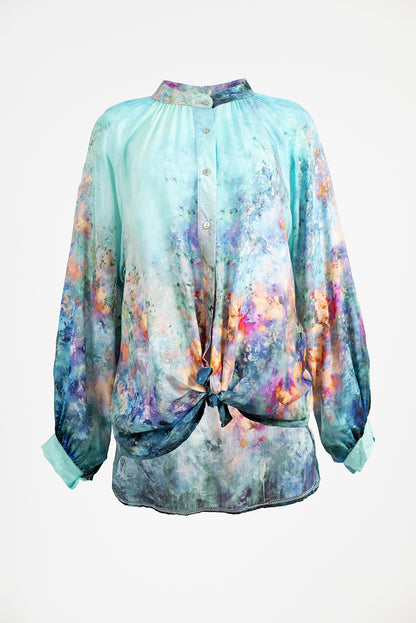 Модерна деним визия - Aqua Canvas