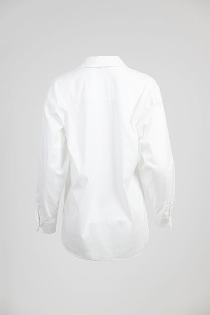 Дамска бяла класическа риза - White Ease