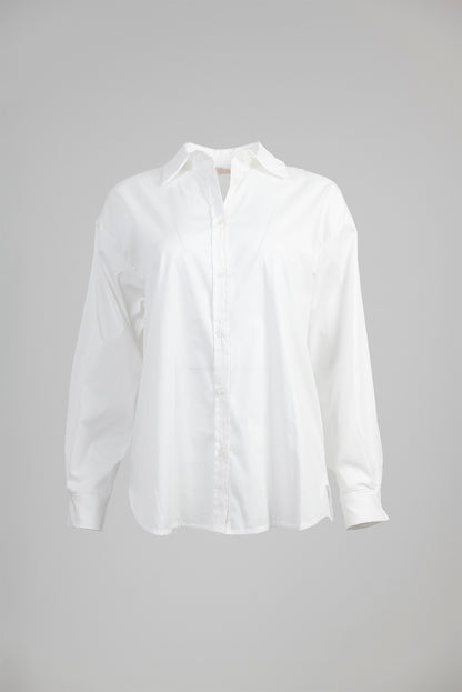 Дамска бяла класическа риза - White Ease