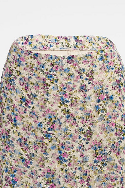 Тюлена миди пола с флорален принт - Morning Flower