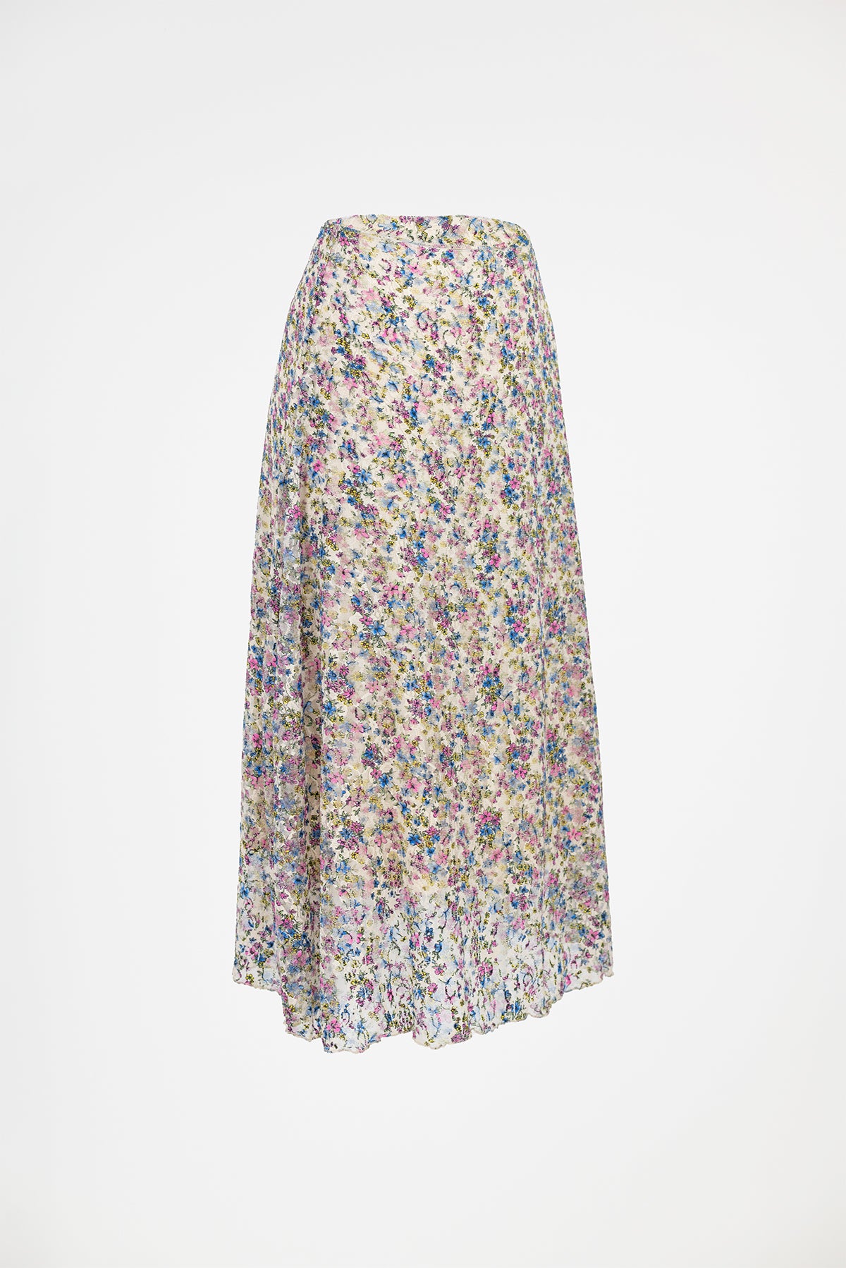 Тюлена миди пола с флорален принт - Morning Flower