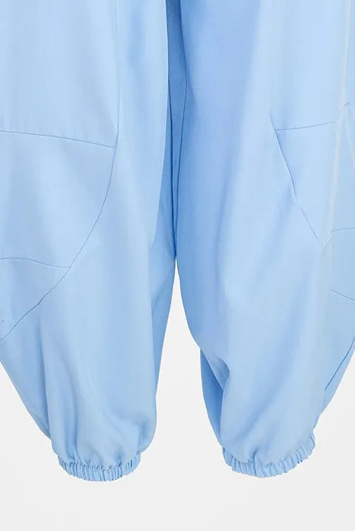 Дамски панталон тип харем с колан - Sky Puff