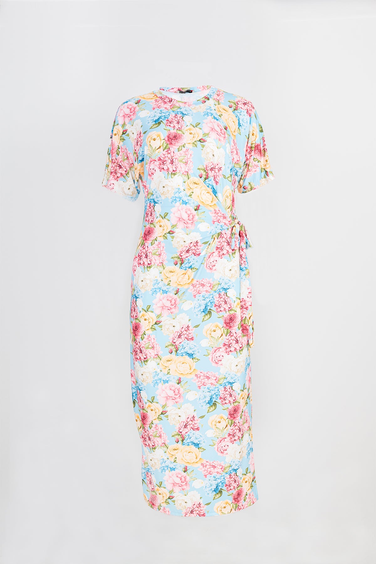 Дълга рокля с цепка отстрани – Fly Mood