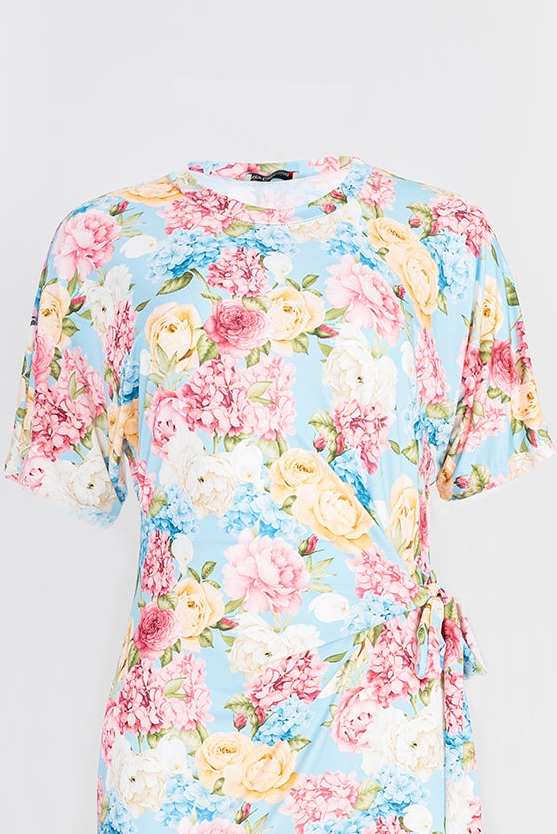 Дълга рокля с цепка отстрани – Fly Mood