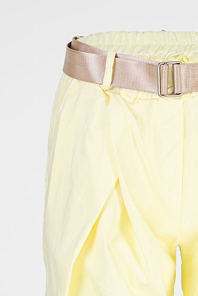 Дамски панталони с колан и еластична талия – Lemon Breeze