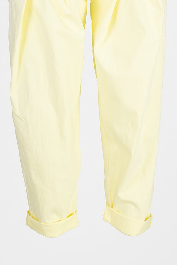 Дамски панталони с колан и еластична талия – Lemon Breeze