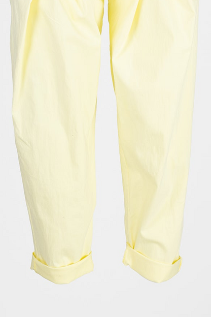 Дамски панталони с колан и еластична талия – Lemon Breeze