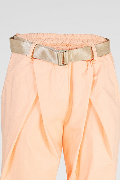 Дамски панталони с колан и еластична талия – Peach Breeze