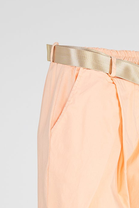Дамски панталони с колан и еластична талия – Peach Breeze