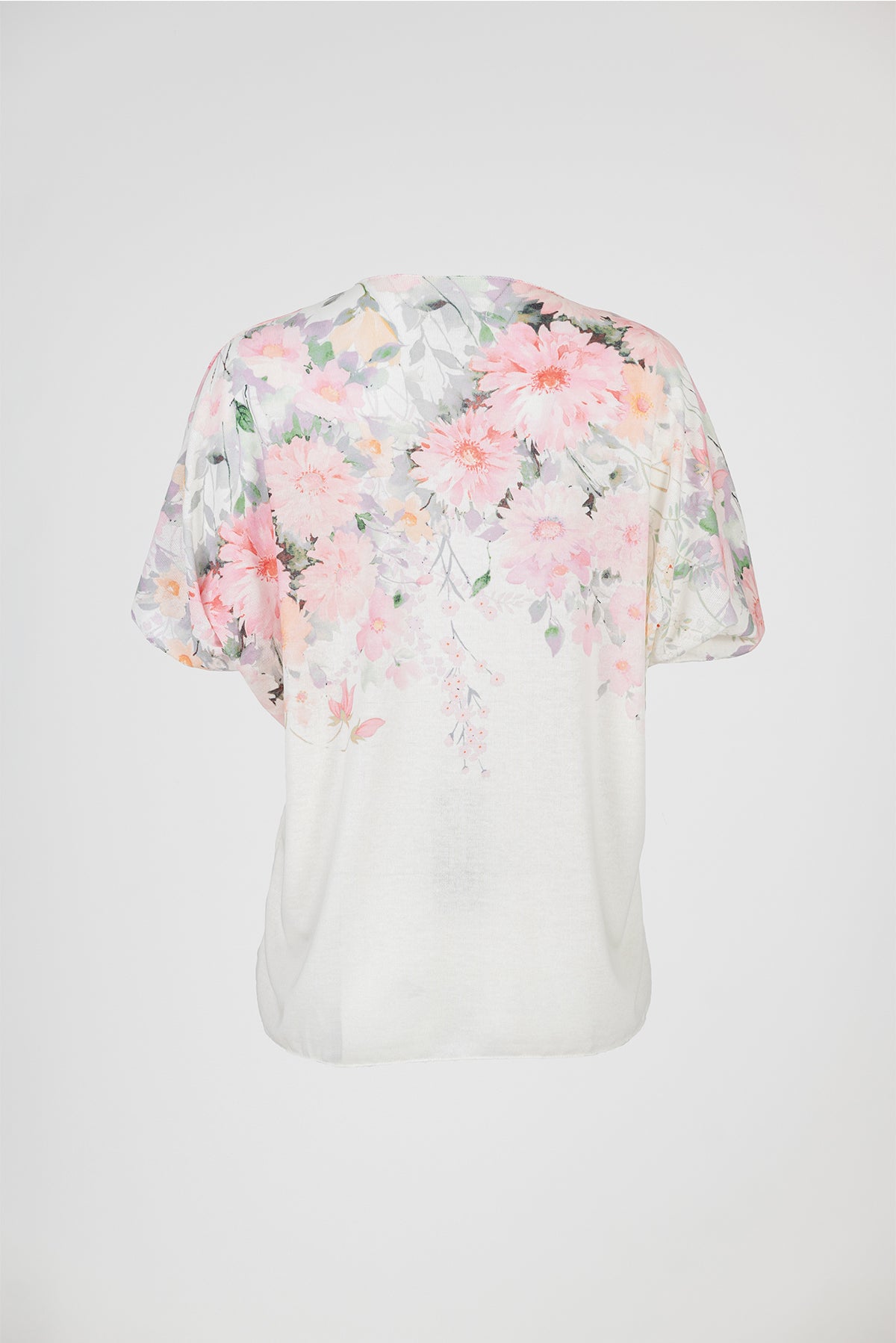 Дамска блуза с къс ръкав от фино плетиво - Blossom Air