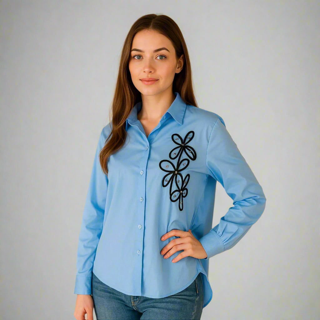 🌸 Риза Blue Charm – изрази себе си със стил и характер! 6Sense