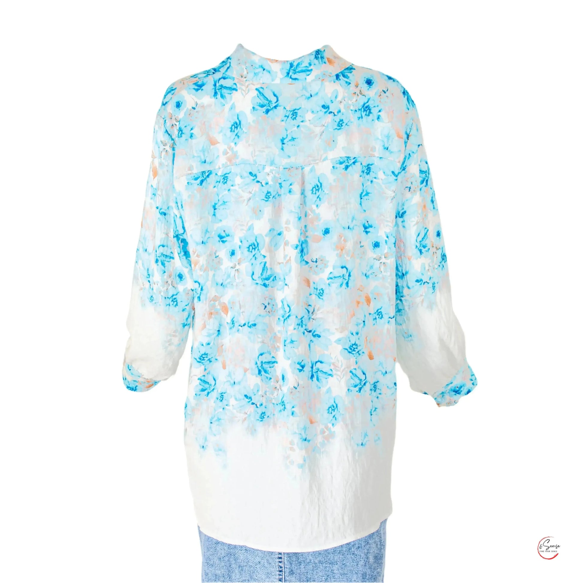 Дамска риза с издължена задна част | колекция есен-зима