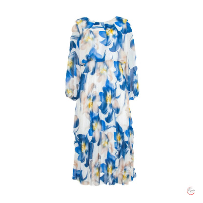 🌊 Рокля Blue Lily – пролетна поезия в синьо