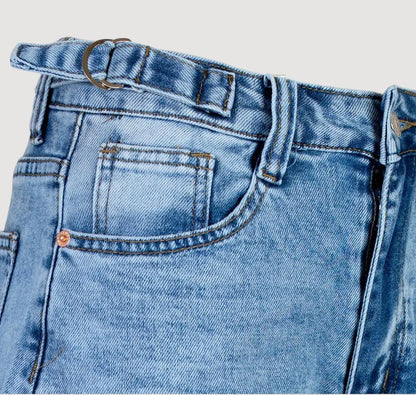 Светлосини дънки с висока талия – комфорт и свобода в градски стил 6Sense