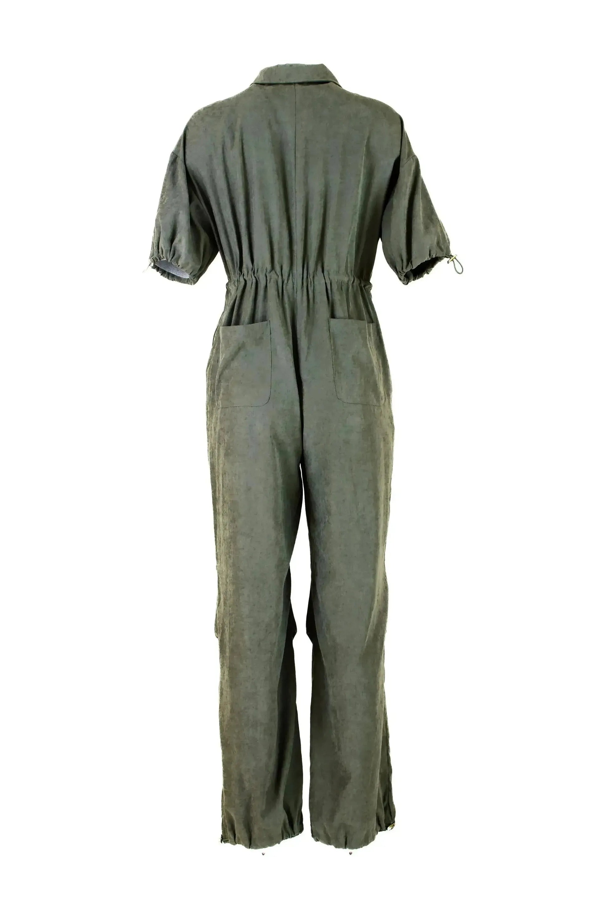 Дамски гащеризон с цип и регулируема талия | колекция есен-зима-гащеризони-6Sense