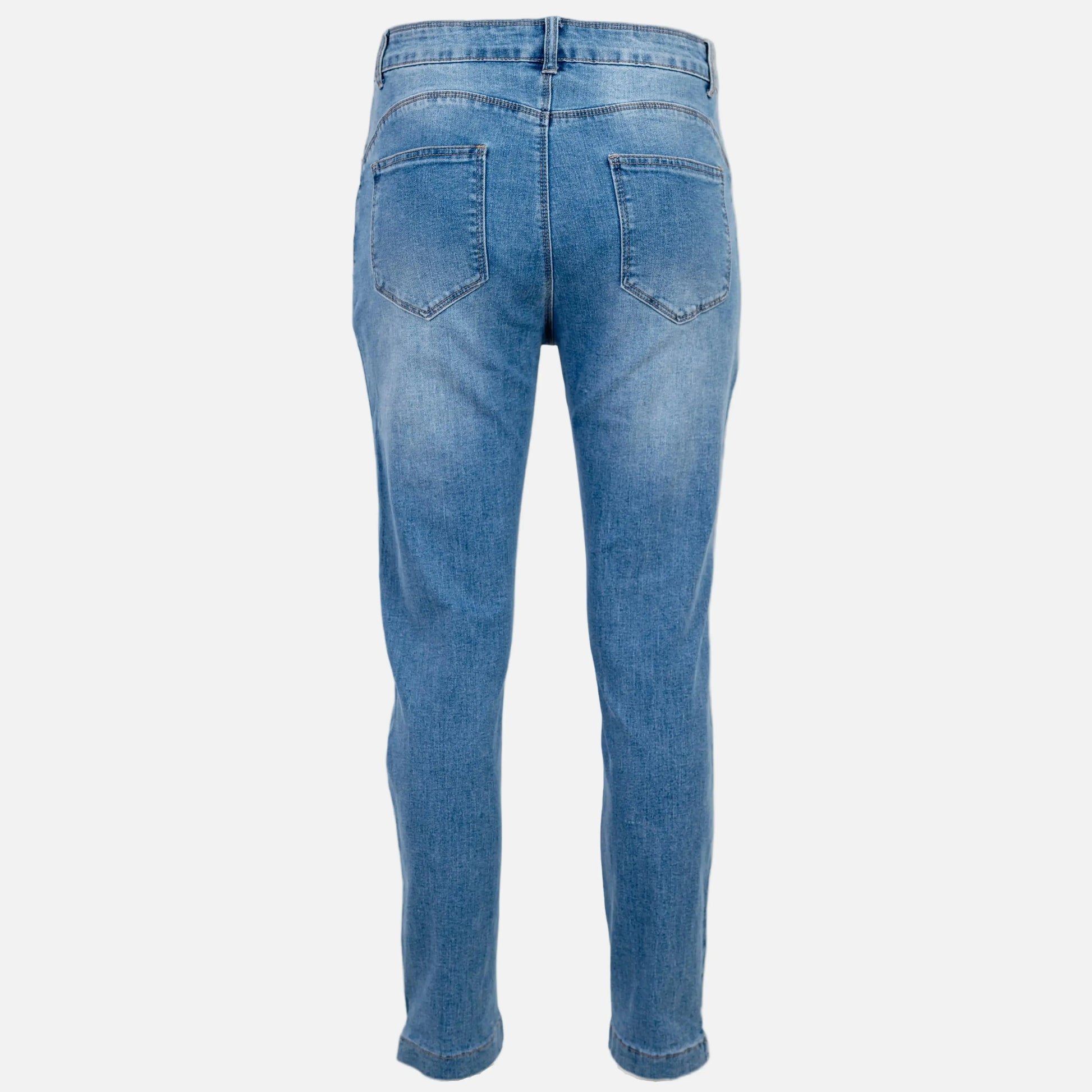 Дънки с висока талия – перфектен баланс между комфорт и стил 6Sense